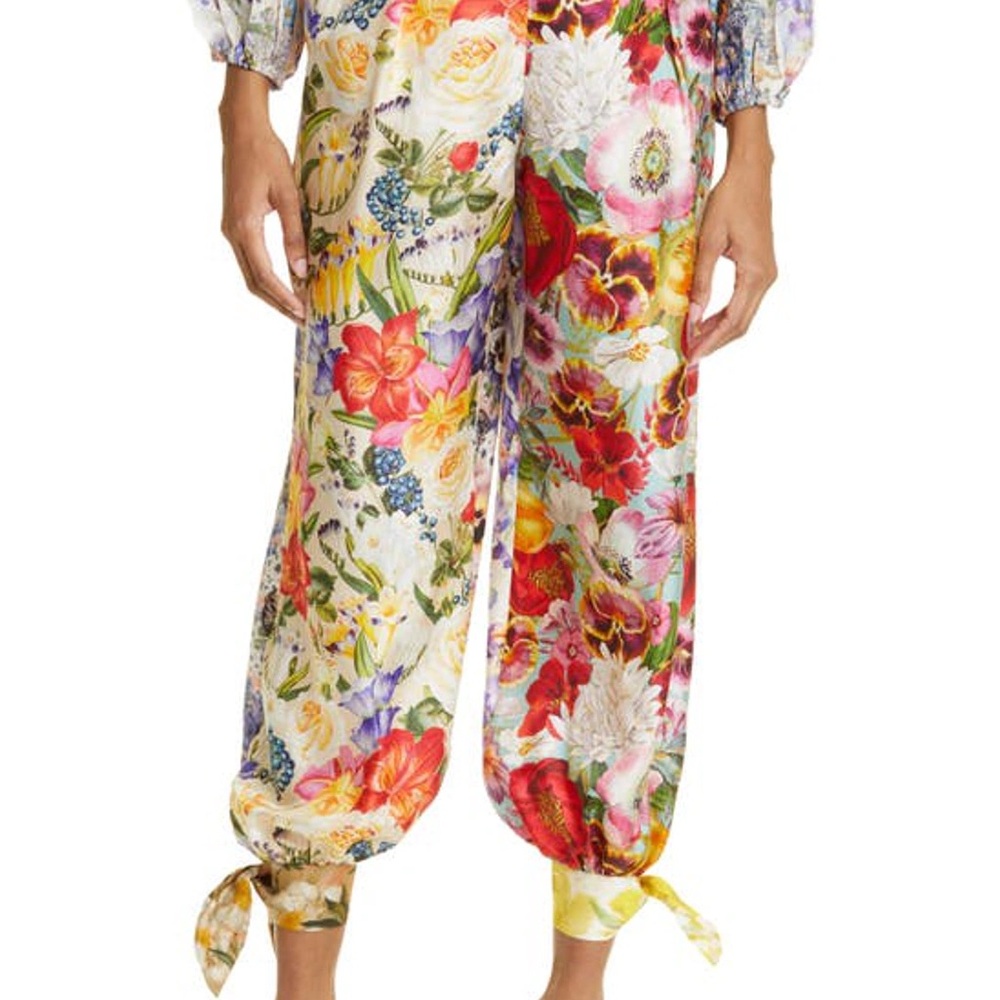 Zimmermann Multicolor Floral Pants NWT US size 2-4